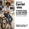 Carriel ViVo Negro Redondo